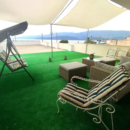 με θέα στη θάλασσα στα Apartmán