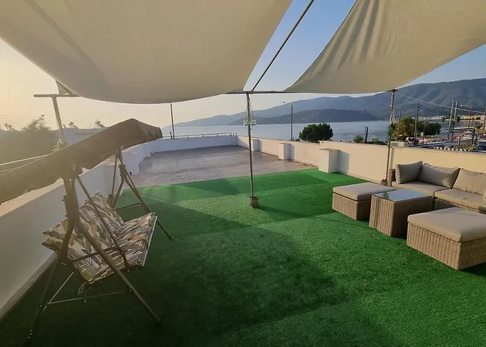 με θέα στη θάλασσα στα Apartamento