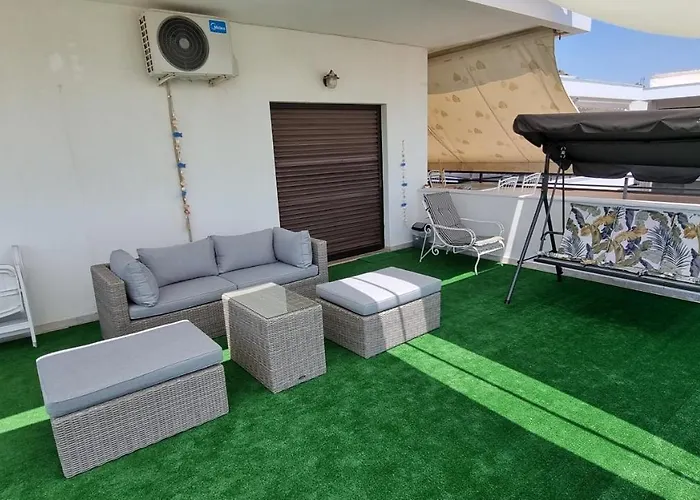 με θέα στη θάλασσα στα Apartamento